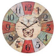 MuLuo Home quartz wall Pointer clock numerals large living room watches green N4