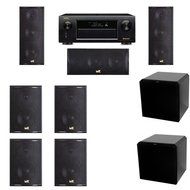 M&amp;K Sound LCR750 Loudspeaker 7.2 HRS12 Denon AVR-X5200W