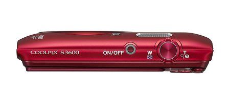 Nikon COOLPIX S3600 20.1 MP Digital Camera with 8x Zoom NIKKOR Lens and 720p HD Video (Red) (Discontinued by Manufacturer) N19