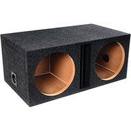 New QBOX 10DO2V 10" Dual Vented Shared Enclosure