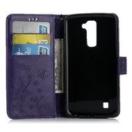 LG K10 Case, LG K10 Wallet Case,PHEZEN Cute Bear Don&#039;t Touch My Phone Design PU Leather Wallet Case Stand Flip... N84