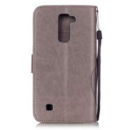 LG K10 Case, LG K10 Wallet Case,PHEZEN Cute Bear Don&#039;t Touch My Phone Design PU Leather Wallet Case Stand Flip... N88