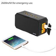 Waterproof Sport Speaker, Arealer Climber Bluetooth Portable Wireless Speaker, Strong Bass Built in 2600mAh Emergency... N5
