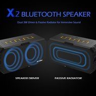 Waterproof Sport Speaker, Arealer Climber Bluetooth Portable Wireless Speaker, Strong Bass Built in 2600mAh Emergency... N7