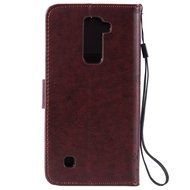 LG K10 Case, LG K10 Wallet Case,PHEZEN Cute Bear Don&#039;t Touch My Phone Design PU Leather Wallet Case Stand Flip... N94