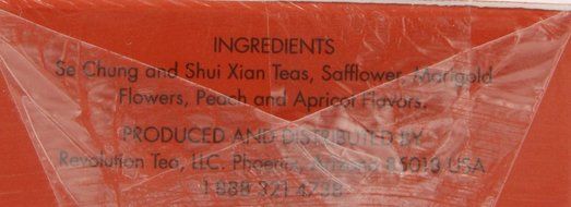 Revolution Dragon Eye Oolong Tea, 16-Count Tea Bags (Pack of 6) N6