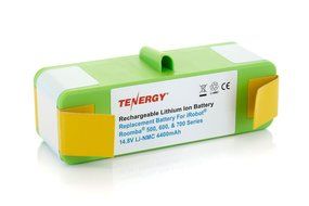 Tenergy Replacement Battery for iRobot R3 500, 600, 700 &amp; 800 series 14.4V APS Battery N7