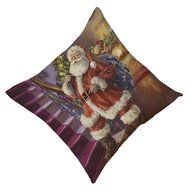Pillow Cover,Haoricu Retro Vintage Santa Claus Printing Christmas Sofa Bed Home Decor Pillow Case Cushion Cover... N10