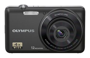 Olympus Digital Camera (Black) 12.00MPS x4 Optical zoom D-700