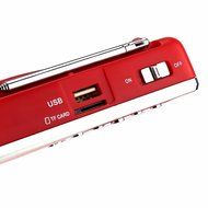 iMinker Mini Digital Portable FM Radio Media Speaker MP3 Music Player TF/SD Card USB Disk Port For PC iPod Phone... N7