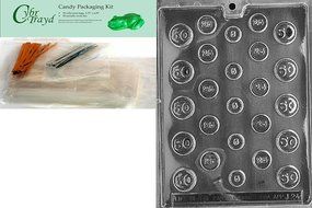 Cybrtrayd J024 Coins Jobs Chocolate Candy Mold N2