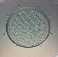 Flexible Resin or Chocolate Mold Sacred Geometry Flower of Life