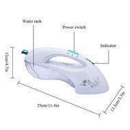[Upgraded Version]Mini Garment Steamer Portable Fabric Steamer, Electric Steam Iron Brush, Electric Steamer, Automatic... N5