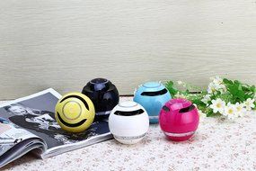 Blue - LED Bluetooth 3.0 Stereo Speaker With Mic Radio &amp; MP3 All in One Free SD card included N2
