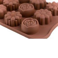 Hippih Cartoon Shaped Candy Molds, Chocolate Molds, Soap Molds, Silicone Baking Mold with Star, Happy Face, Robot... N2