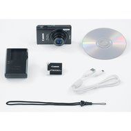 Canon PowerShot ELPH 320 HS 16.1 MP Wi-Fi Enabled CMOS Digital Camera with 5x Zoom 24mm Wide-Angle Lens with 1080p... N19