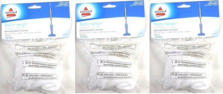 BISSELL 3204E Featherweight Series 3105, 3106, 3045 Filter (2-Pack) N2