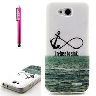 Xperia Z3 Case, Firefish [Shock Absorbent] [Slim Fit] [Anti Slip] Design Clear TPU Gel Silicone Soft Protective... N31