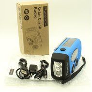 iRonsnow IS-088 Dynamo Emergency Solar Hand Crank Self Powered AM/FM/NOAA Weather Radio, LED Flashlight, Smart... N27