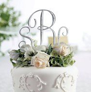 Lillian Rose 2.5-Inch Rhinestone, Small, Monogrammed Letter G, Silver