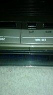 Vintage 1980s General Electric G E Radio Alarm Clock Model No.7-4642b N7