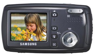 Samsung Digimax A402 4MP Digital Camera with 4x Digital Zoom (Black) (OLD MODEL) N3