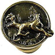 Sierra Lifestyles SL-681339 AB Deer Cab Knob by Sierra Lifestyles
