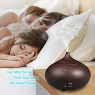 Swizze Dedicated Aromatherapy Humidifier Air Aroma Essential Oil Diffuser LED Ultrasonic Aroma Aromatherapy Humidifier... N7