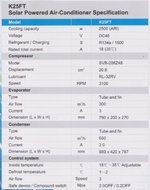 Solar Powered Air Conditioner, Ductless N2