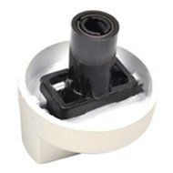 Beko BA51NESP Oven Cooker Hob Control Knob Switch (Silver)