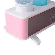 Xcellent Global Mini Ultrasonic Humidifier For Travel &amp; Home Design With Auto Safety Support, Pink (Bottle include... N6