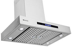 XtremeAir PX06-W30 Wall Mount Range Hood with 900 CFM Easy Clean Swing-able Baffle Filters, 30" N2