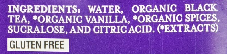 Oregon Chai Concentrate, Sugar Free Chai Tea Latte, 32 Fluid Ounce N3