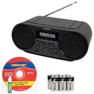 Sony Portable Mega Bass Stereo Boombox Sound System with NFC Wireless Bluetooth, USB Input, MP3 CD Player, AM/... N9