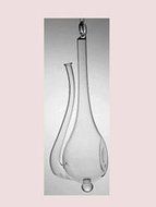 Weather Instrument Barometer to Hang Antik Styl of Glass Goethe Barometer Mouth Blown Fillable Decorative Weather...