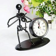 Musical instrument fashion creative iron clock C61