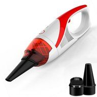 NUTK Rechargeable Electric Handheld Mini Car Vacuum Cleaner Dust Collector Household Bagless, Wet/Dry, Cordless... N9
