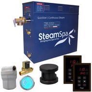 Steam Spa RYT1050BN-A Royal 10.5 KW Quick Start Acu-Steam Bath Generator Package with Built-In Auto Drain, Brushed... N2