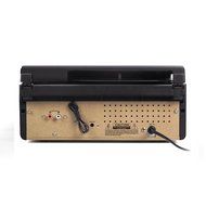 Pyle PTR8UBTBK Bluetooth Turntable System, Retro Vintage Classic Style Vinyl Record Player with Vinyl-to-MP3 Recording... N3