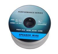C&amp;E 250 Feet 14AWG CL2 Rated 2-Conductor Loud Speaker Cable (For In-Wall Installation) N19