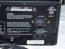 Integra DTM-5.3 AM/FM AV Receiver Amplifier, Multi-Zone, no remote N2