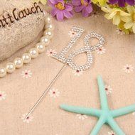 Zeroyoyo Cake Topper For 18th Wedding Anniversary/Birthday Party Decoration Tool N4