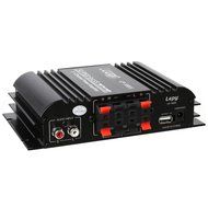 LYWS HI-FI Audio Stereo 2.1 Channel Power Amplifier 40W x2 + 68W x 1RMS With Adapter LP-168S N3