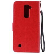 LG K10 Case, LG K10 Wallet Case,PHEZEN Cute Bear Don&#039;t Touch My Phone Design PU Leather Wallet Case Stand Flip... N126