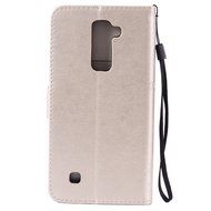 LG K10 Case, LG K10 Wallet Case,PHEZEN Cute Bear Don&#039;t Touch My Phone Design PU Leather Wallet Case Stand Flip... N127