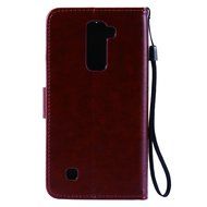 LG K10 Case, LG K10 Wallet Case,PHEZEN Cute Bear Don&#039;t Touch My Phone Design PU Leather Wallet Case Stand Flip... N131