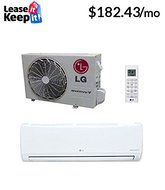 LG LS120HEV Mega Wall Mounted Heat Pump Mini Split System, 12,000 BTU