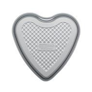 Cake Boss Professional Nonstick Bakeware 9-Inch Heart Cake Pan, Silver