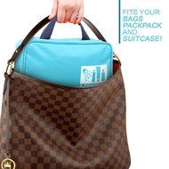 My Toiletries Bag Mini | Excellent Travel Case/Organizer With Interior Side Pockets | Premium Waterproof Polyester...