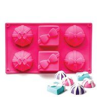 NY Cake Silicone Baking Mold-Assorted Gif Boxes 6 Cavities.